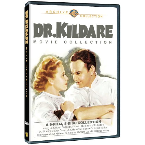 DVD cover for “Dr. Kildare Movie Collection” featuring a doctor and nurse.