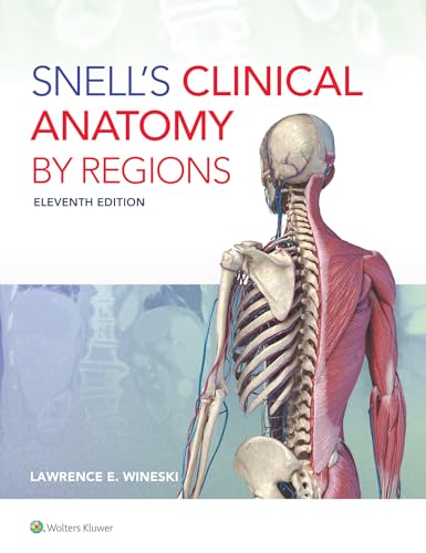 Cover of "Snell's Clinical Anatomy by Regions" textbook, eleventh edition.
