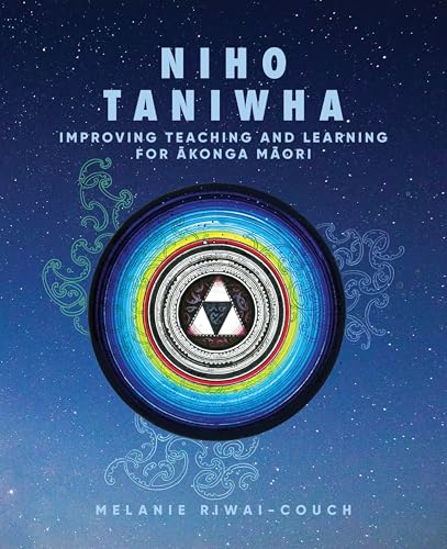 Book cover: "Niho Taniwha" with a circular, colorful MÄori-inspired design.