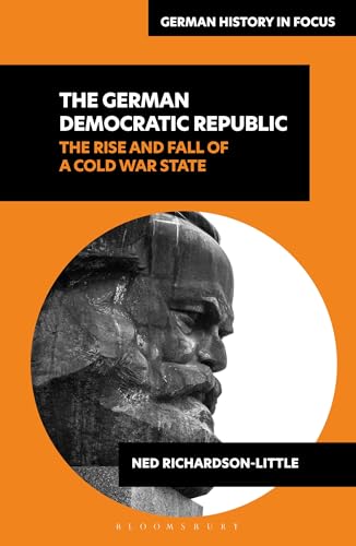 Book cover: "The German Democratic Republic" with a statue portrait.