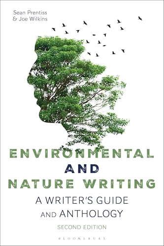 Book cover: green foliage forming a face over title "Environmental and Nature Writing".