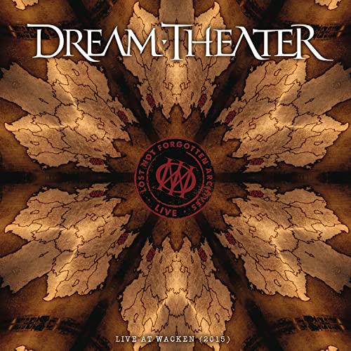 Dream Theater album cover: ornate, symmetrical design with band logo and text.