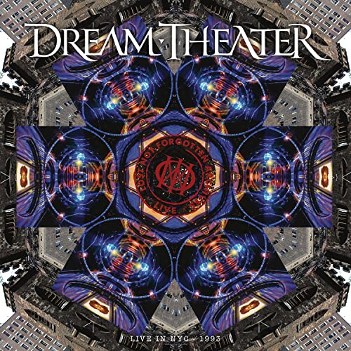 Dream Theater album cover: swirling blue and purple fractal design.