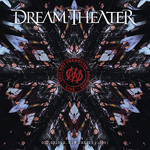 Dream Theater album cover: kaleidoscopic image of band members in performance.