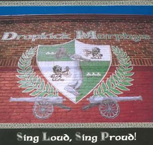 Dropkick Murphys "Sing Loud, Sing Proud" CD cover with shield and cannons.