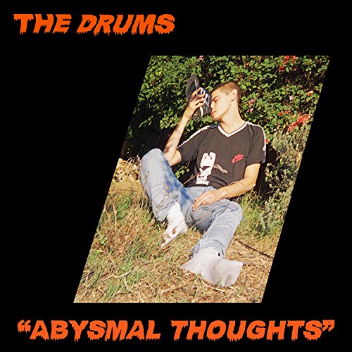 CD cover: young man lying in grass, orange text “ABYSMAL THOUGHTS”.