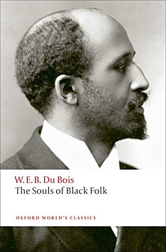 Black and white portrait of W. E. B. Du Bois on a book cover.