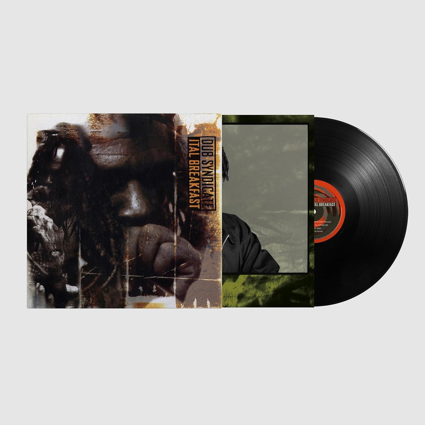 Vinyl record and album cover for Dub Syndicate’s “Ital Breakfast.”