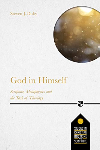 Book cover: "God in Himself" with celestial imagery and text.