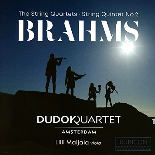 CD cover: Silhouetted musicians playing string instruments under a bright sun.