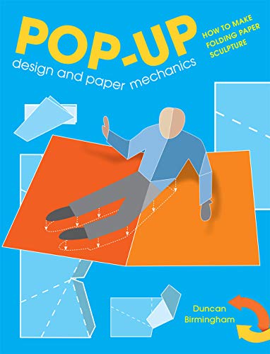 Book cover featuring a stylized paper figure on an orange pop-up background.