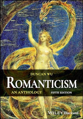 Book cover: “Romanticism: An Anthology” featuring a woman and a golden dragon.