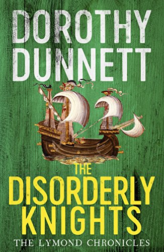 Book cover with a green wood background, a sailing ship illustration, and white/yellow text.
