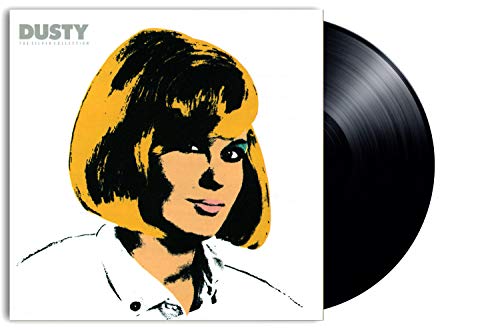 Dusty Springfield vinyl record with yellow and black portrait cover.