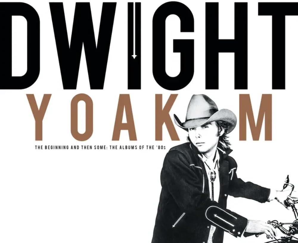 Dwight Yoakam album cover featuring the artist in a cowboy hat.