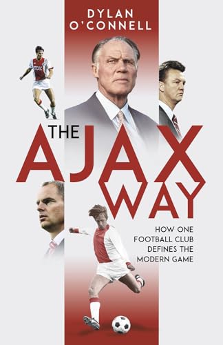 Book cover featuring portraits of football figures and the title “The Ajax Way.”