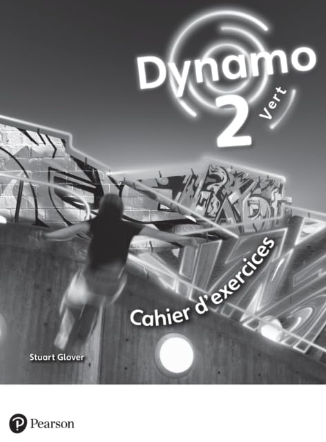 Dynamo 2 Vert workbook cover featuring a person jumping against a graffiti wall background.