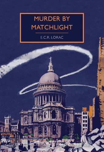 Book cover: “Murder by Matchlight” with St. Paul’s Cathedral illustration.