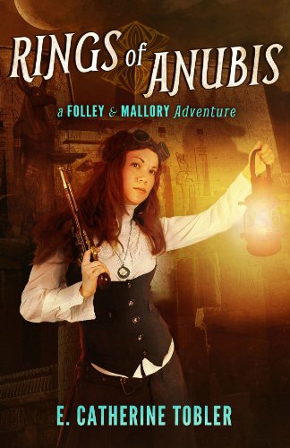 Book cover featuring a young woman with a lantern in an Egyptian setting.