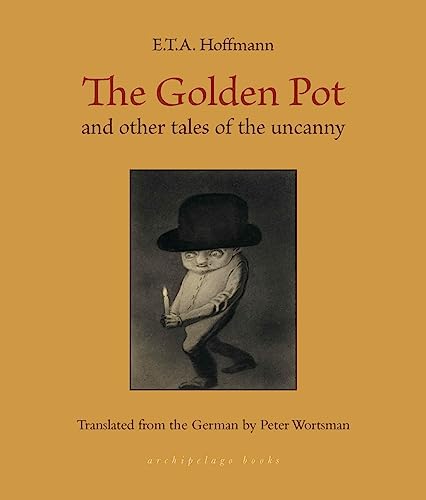 Book cover: "The Golden Pot" with illustration of a figure holding a candle.