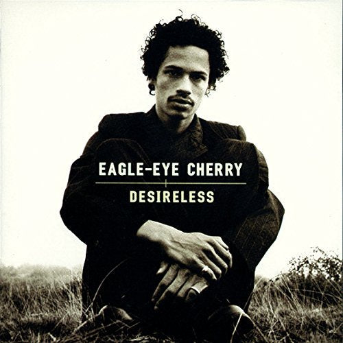 Eagle-Eye Cherry album cover, “Desireless”, portrait of a man in a field.