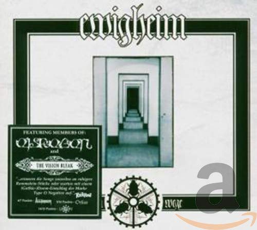 Vinyl record cover with a stark, framed image of a doorway and stairs.