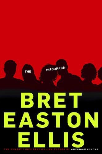Book cover with silhouettes of people against a red background and yellow text.