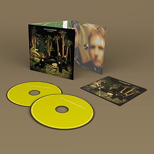 “Evergreen” CD by Echo & The Bunnymen, with case, discs, and booklet.