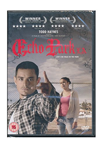 DVD cover for Echo Park L.A. featuring a man gesturing and a woman standing.