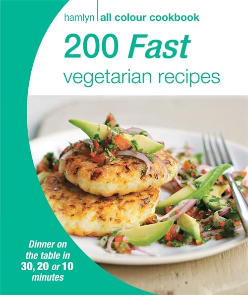 Cookbook cover with stacked vegetarian patties topped with avocado and tomato.