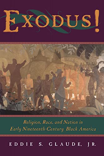 Book cover: "Exodus!" depicts a crowd with a church steeple in background.