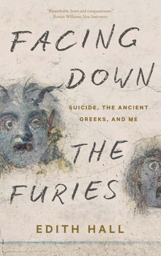 Book cover with distressed text and faded images of faces.
