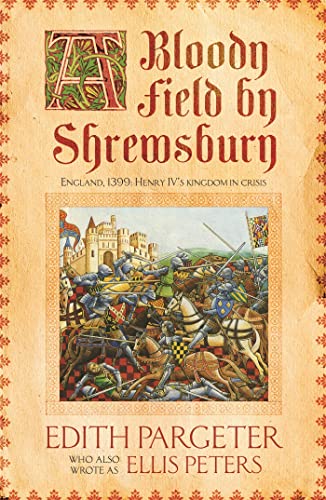 Book cover depicting a medieval battle scene with knights and a castle.
