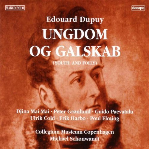 CD cover featuring a sepia-toned portrait of a young man with sideburns.