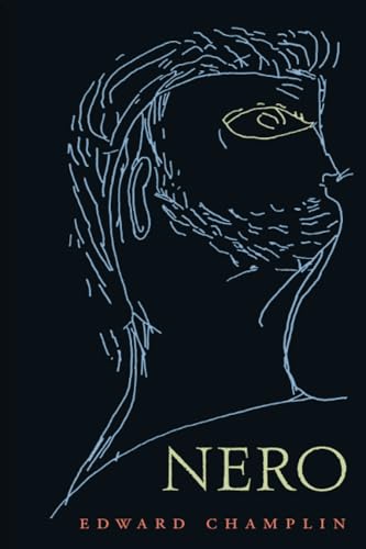 Book cover: "Nero" by Edward Champlin, with a sketched portrait.