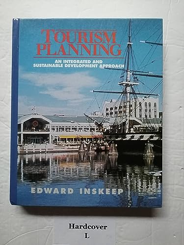 Book cover: "Tourism Planning" with a sailing ship and harbor scene.