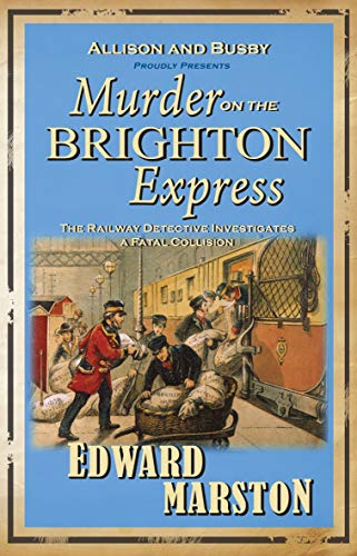 Book cover showing Victorian-era people and luggage on a train platform.