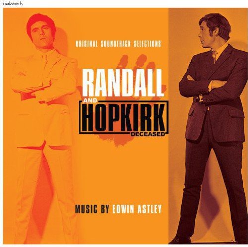 Randall and Hopkirk (Deceased)" soundtrack vinyl cover with two suited men.