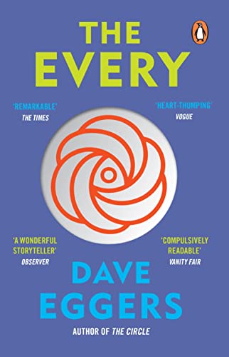 Book cover for "The Every" by Dave Eggers, featuring a spiral design.