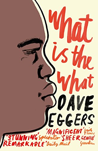Book cover: profile of a dark-skinned face with bold red text.