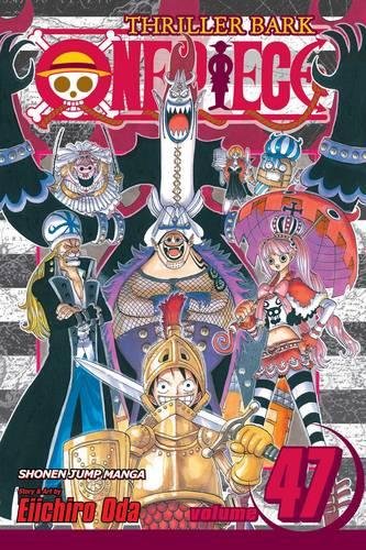 One Piece Volume 47 cover: characters in a spooky, colorful scene.