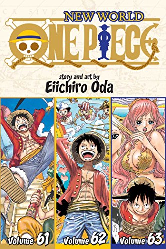 One Piece manga omnibus volume 21 cover featuring Luffy and other characters.