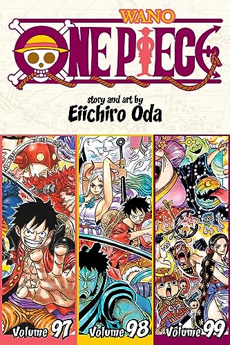 One Piece Omnibus Edition Vol. 33 cover featuring manga characters from volumes 97-99.