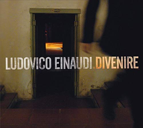 CD cover for Ludovico Einaudiās āDivenireā featuring a doorway and text.