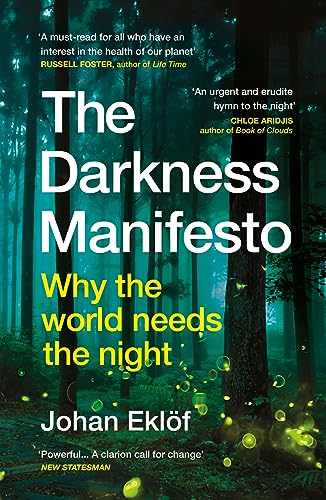 Book cover: "The Darkness Manifesto" with a dark forest background.