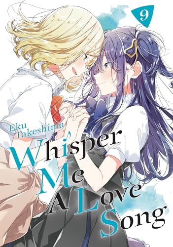 Manga cover: two young women with long hair in a close embrace.