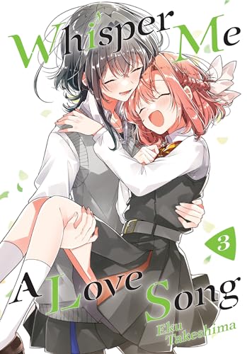 Manga cover: two young women in school uniforms embracing, volume 3.