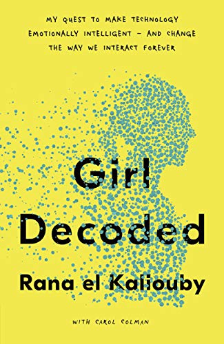 Yellow book cover with blue dots forming a head shape and text.
