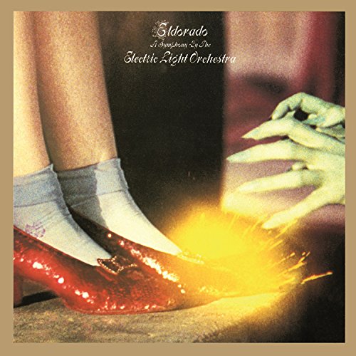 Electric Light Orchestraās āEldoradoā vinyl album cover with ruby slippers.
