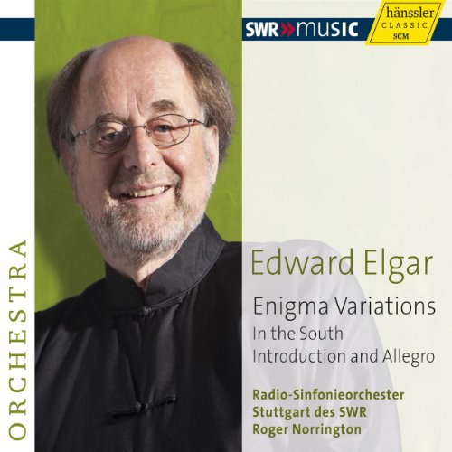 CD cover featuring portrait of Roger Norrington and text details.